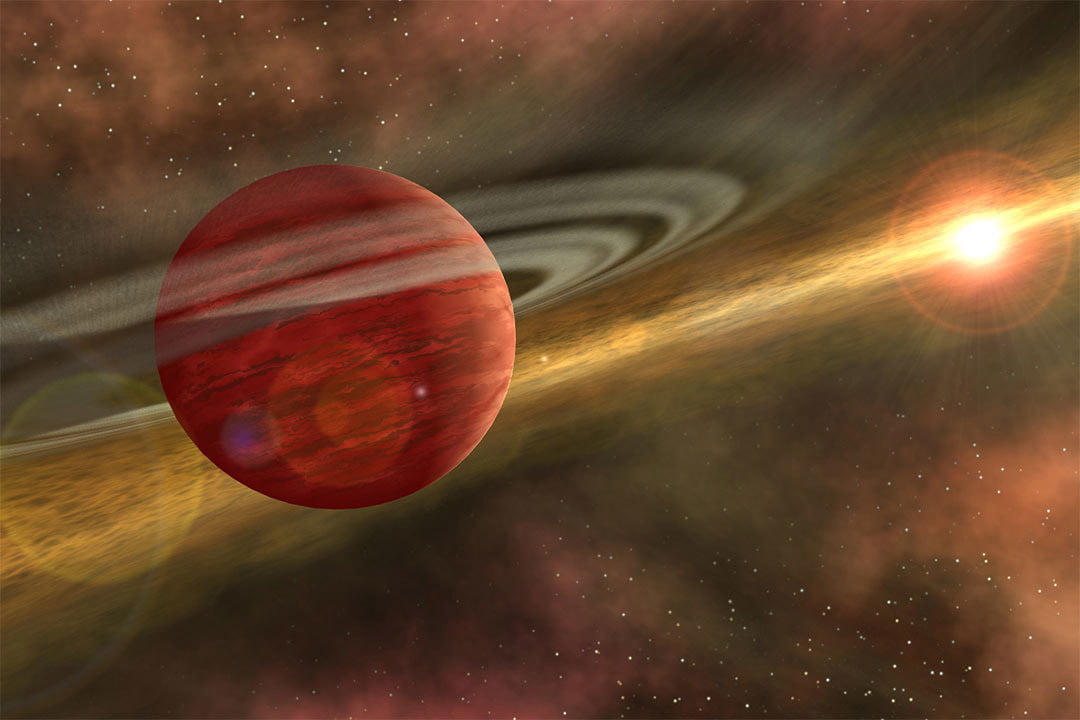 Astronomers Spot A Baby Gas Giant In The Process Of Forming