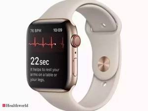 Apple Watch ECG sensor