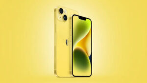 iPhone 14 yellow